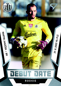 Martin Janacek Ceske Budejovice SportZoo FORTUNA:LIGA 2022/23 2. serie Debut Date Rookie #DR-14